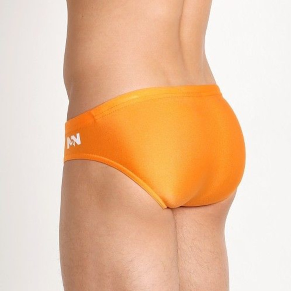N2N Men's EC1 Eclipse Orange Sport Swimsuit XL NEW - Picture 2 of 5